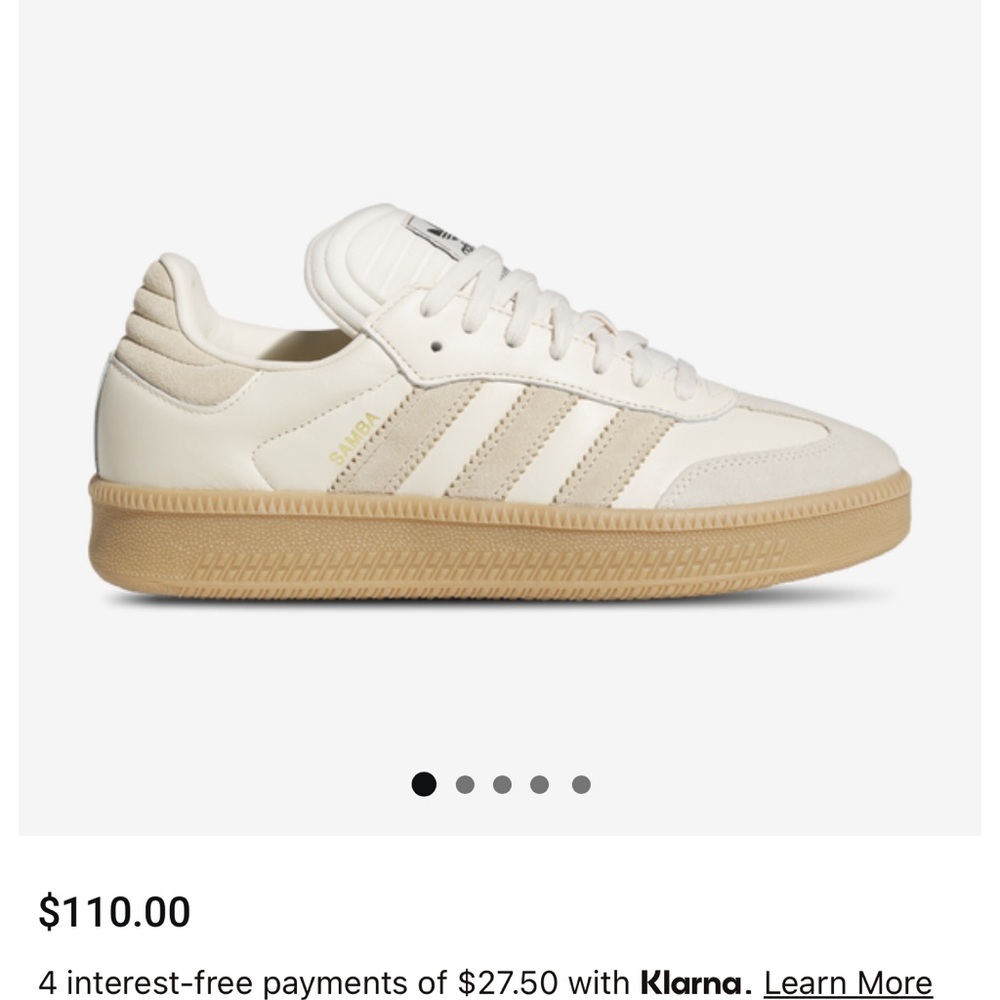 ADIDAS SAMBA XL SIZE 6W, 5M